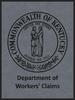 A Picture of product 963-259 Classic Impressions HD Wiper/Indoor Floor Mat with Custom "Commonwealth of Ky Dept of Workers Claims" Logo. 3X4 ft.