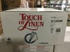 A Picture of product 971-655 MERFIN® Touch of Linen® Napkins. 12" x 17" in. White. 50 Napkins/Pack, 20 Packs/Case, 1,000 Napkins/Case.