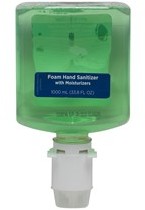 enMotion® Green & Fragrance Free Gen2 Moisturizing E3-Rated Foam Sanitizer Dispenser Refill. 1000 ml. 2 count.