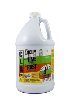 CLR Calcium, Lime, and Rust Remover. 128 oz/1 gal.