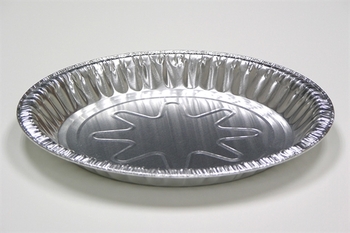 Medium Aluminum Pie Plate. 9 in. Silver. 400 count.