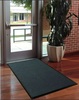 A Picture of product 963-299 Waterhog™ Fashion Border Entrance-Scraper/Wiper-Indoor/Outdoor Mat. 3 X 10 ft. Charcoal Color.