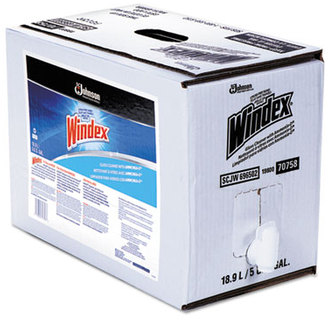 Windex® Powerized Formula™ Glass Cleaner with Ammonia-D®, 5 Gallon Bag-in-Box Dispenser