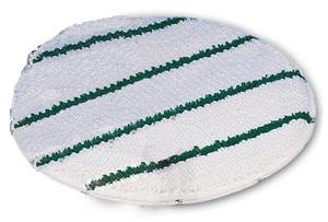 General Green Scrub Strips Carpet Bonnet. 17 inches. 6 count.