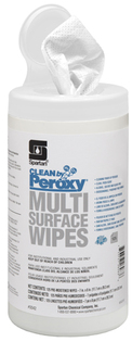 Clean by Peroxy® Multi Surface Wipes. Fresh Spring Rain scent. 6 containers.