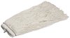 A Picture of product 530-108 Layflat Screw-Type Cut-End Rayon Wet Mop Head.  20 oz.  White Color.